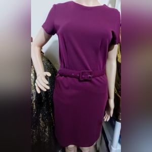 Gap Burgundy Above Knee Dress Size Medium
